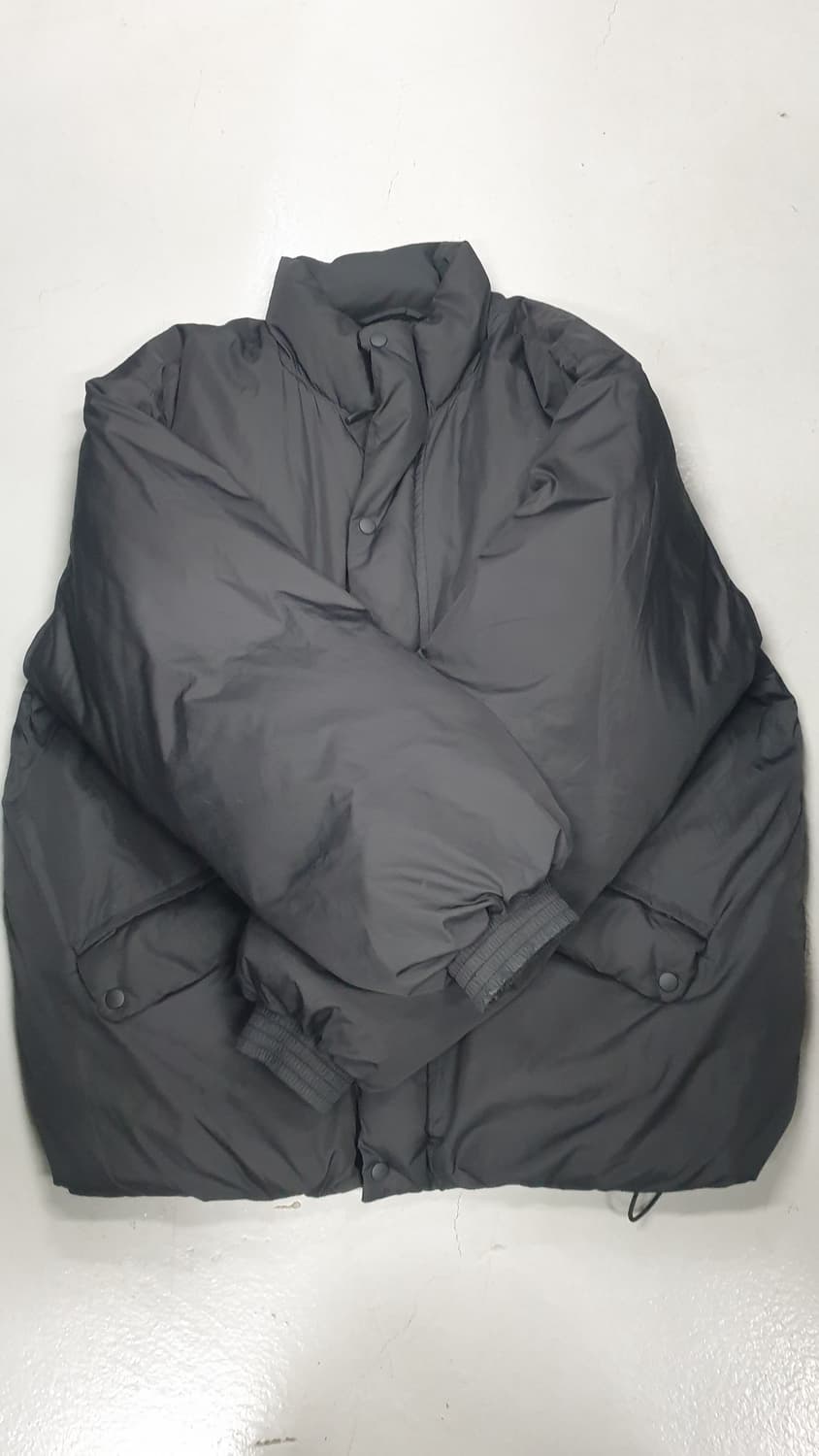 커스텀어클락 블랙 푸퍼 패딩 점퍼 L 상품이미지2