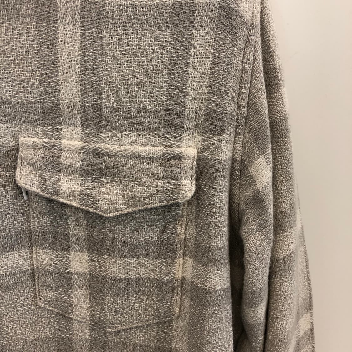 리바이스 LINE8 그레이 체크셔츠 M 상품이미지2