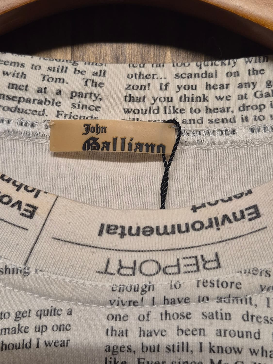 JOHN GALLIANO PRINTING TSHIRT 상품이미지5