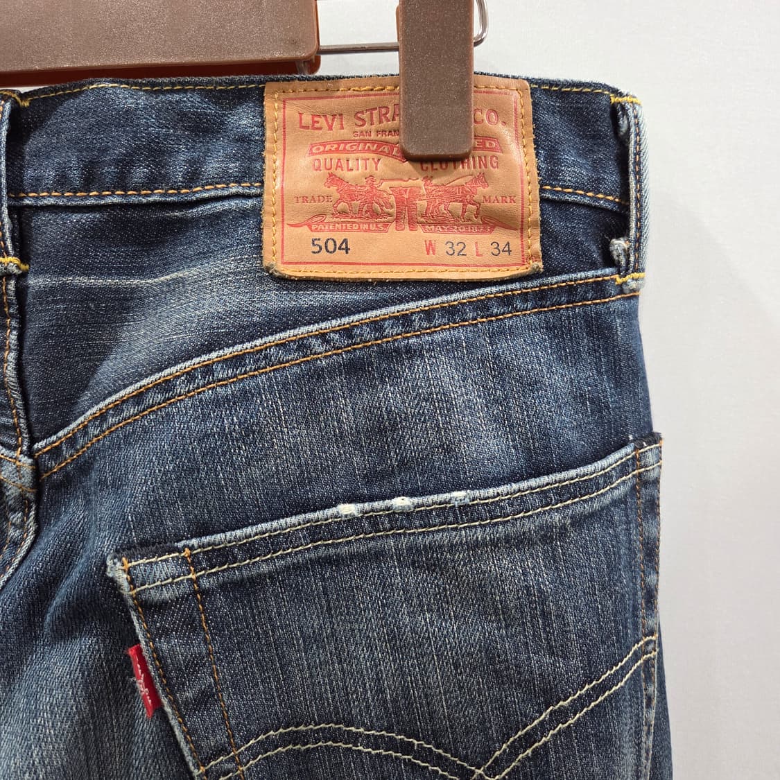 리바이스 504 데님팬츠 32/34  상품이미지5