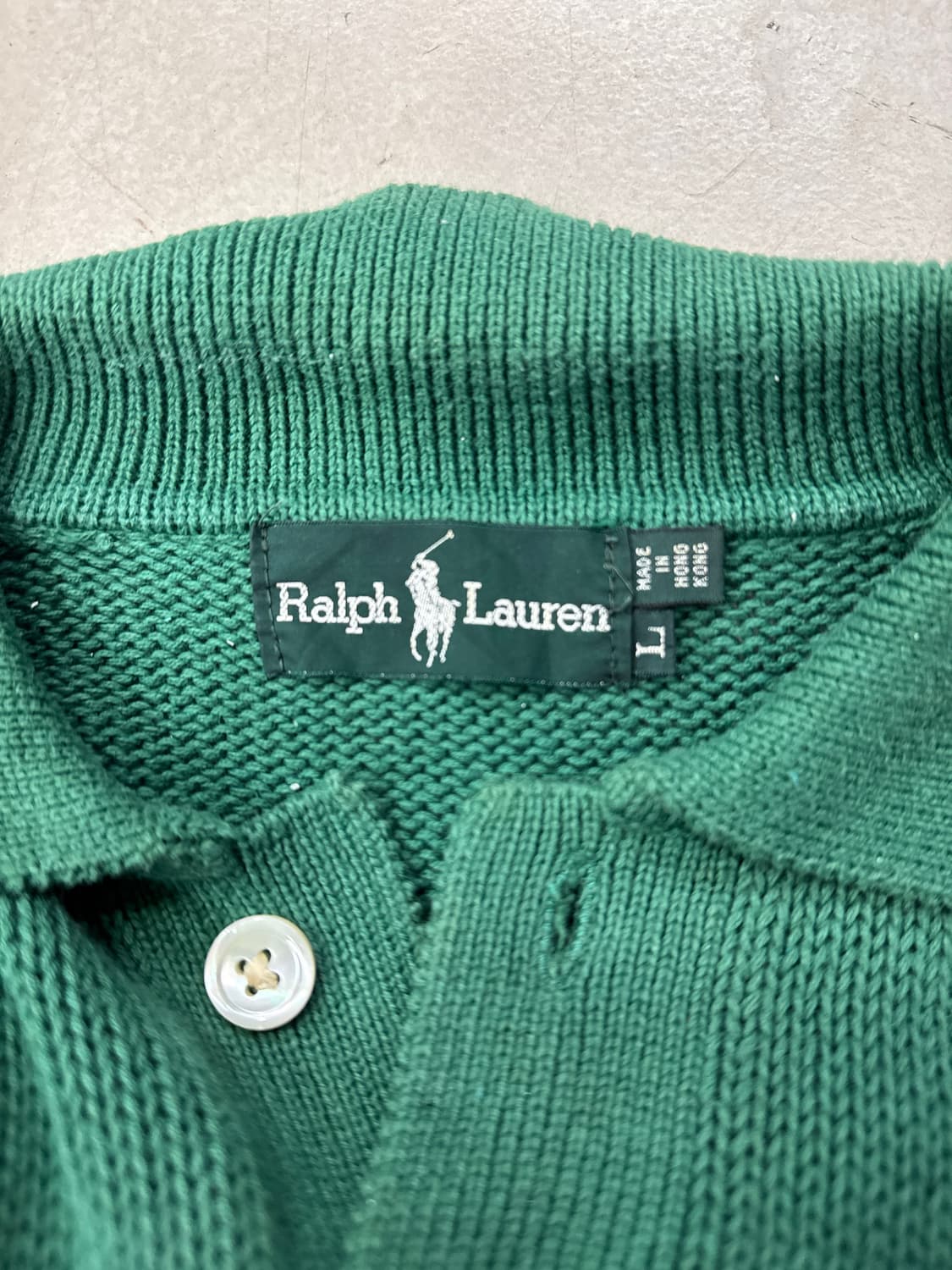 폴로 반팔 니트 L 상품이미지7