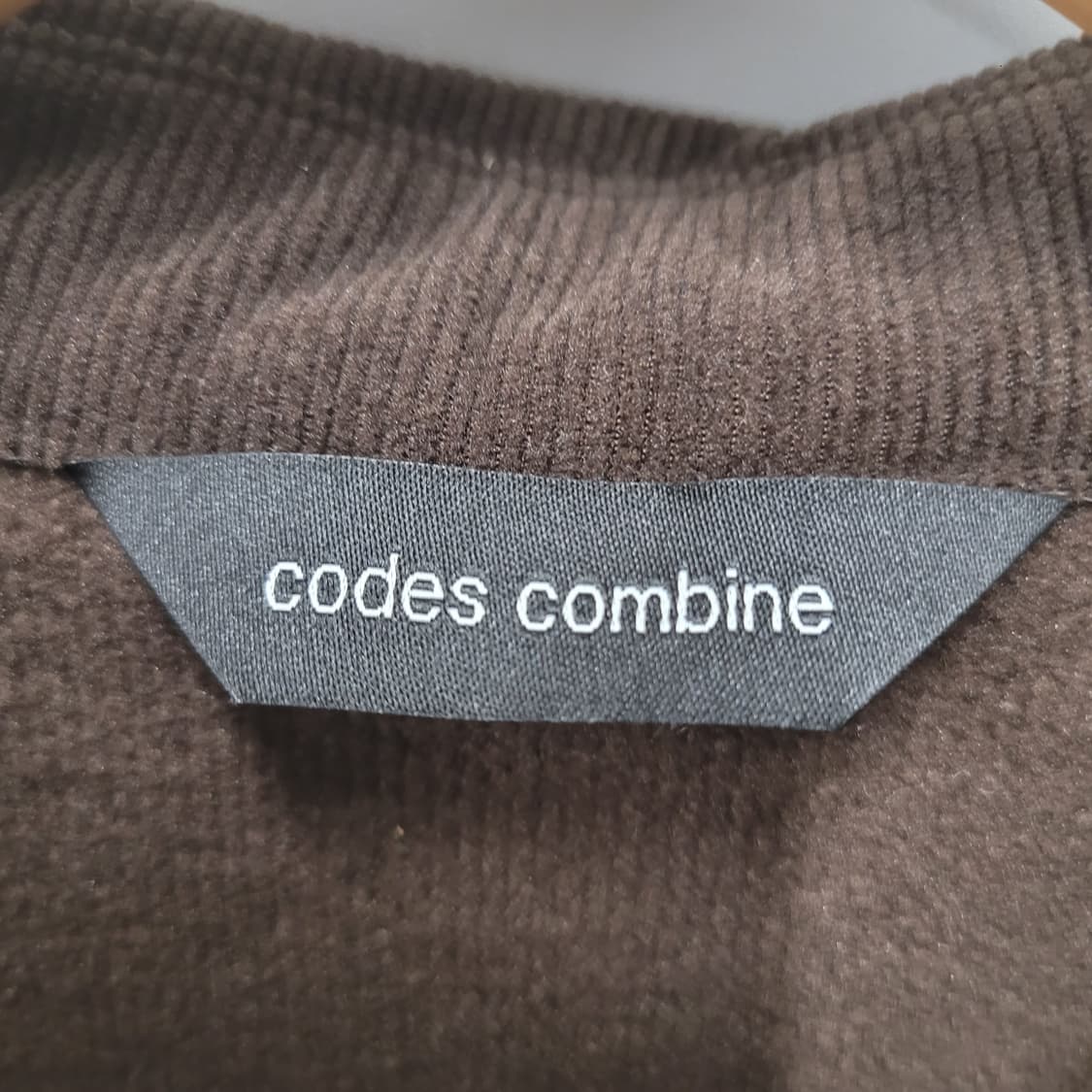 codes combine 코데즈 컴바인 기모 코듀로이 셔츠 상품이미지4