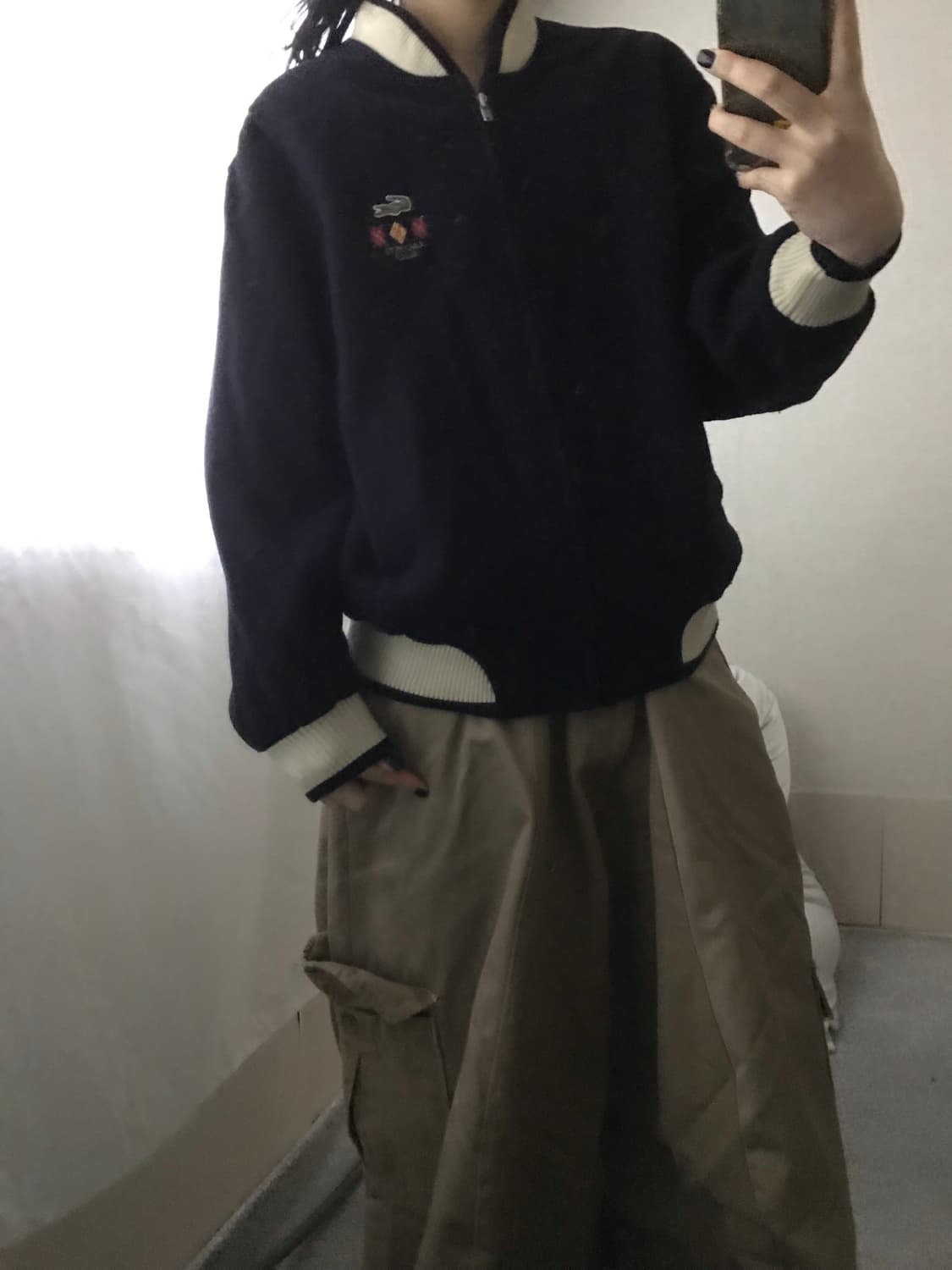 라코스테 네이비 울 블루종 상품이미지6