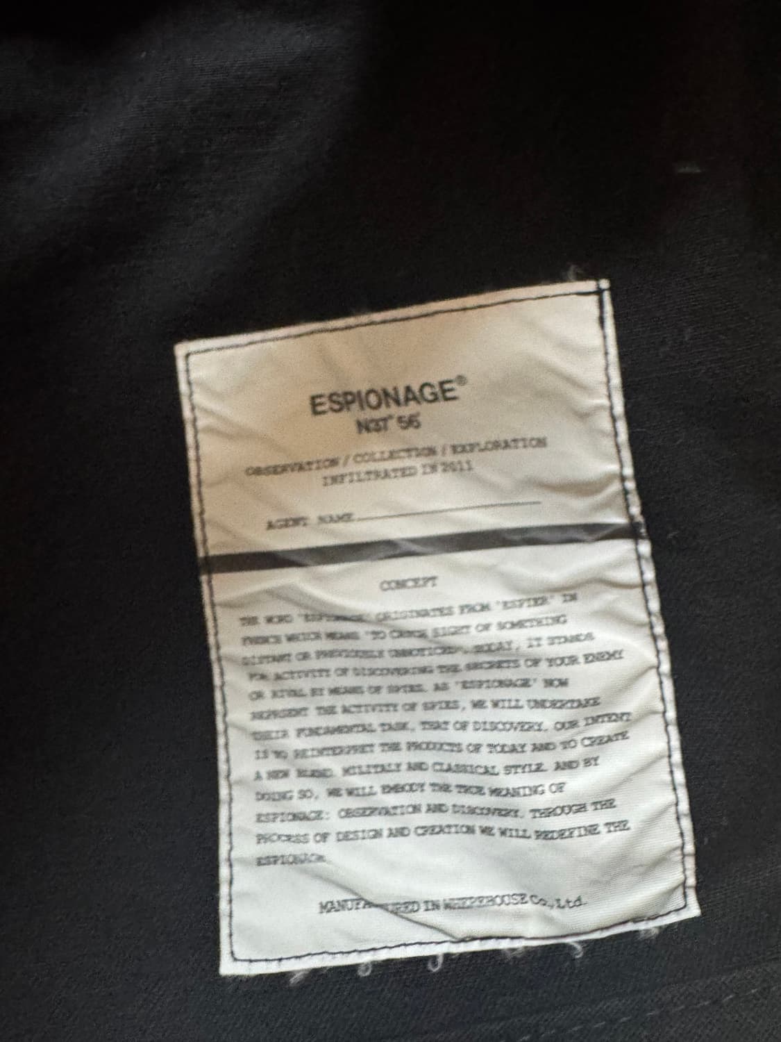 에스피오나지 프렌치 워크자켓 상품이미지7