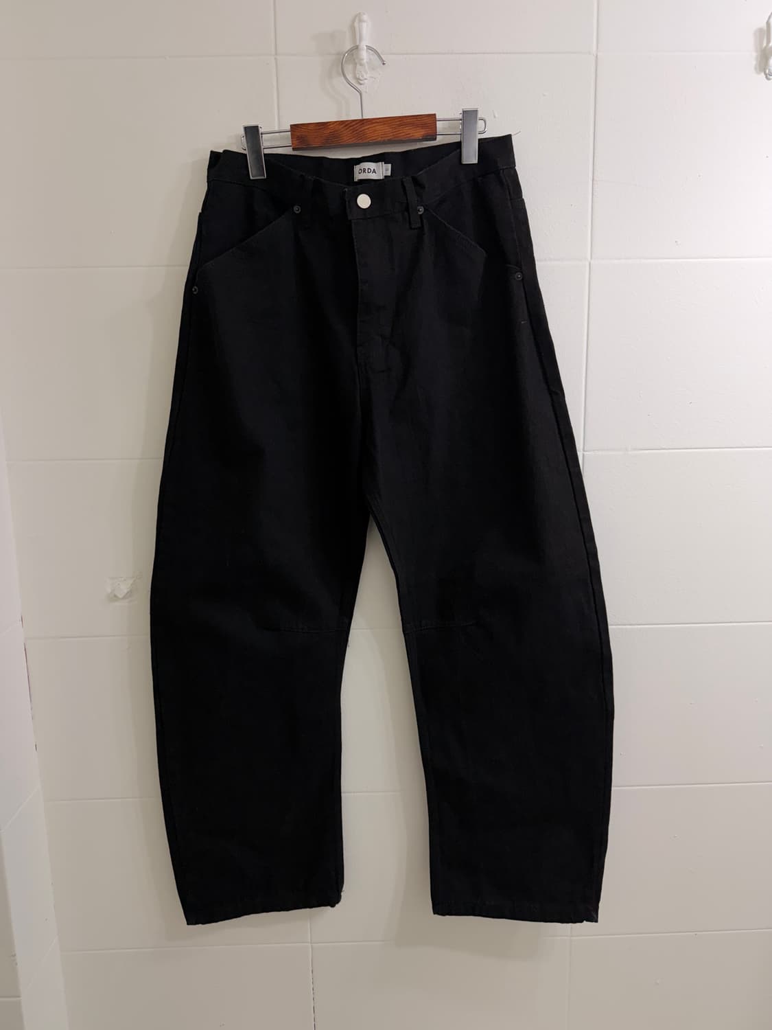 버버리 스트라이프 A라인 롱슬리브 데님 패딩 러힙 코디 세트 상품이미지8