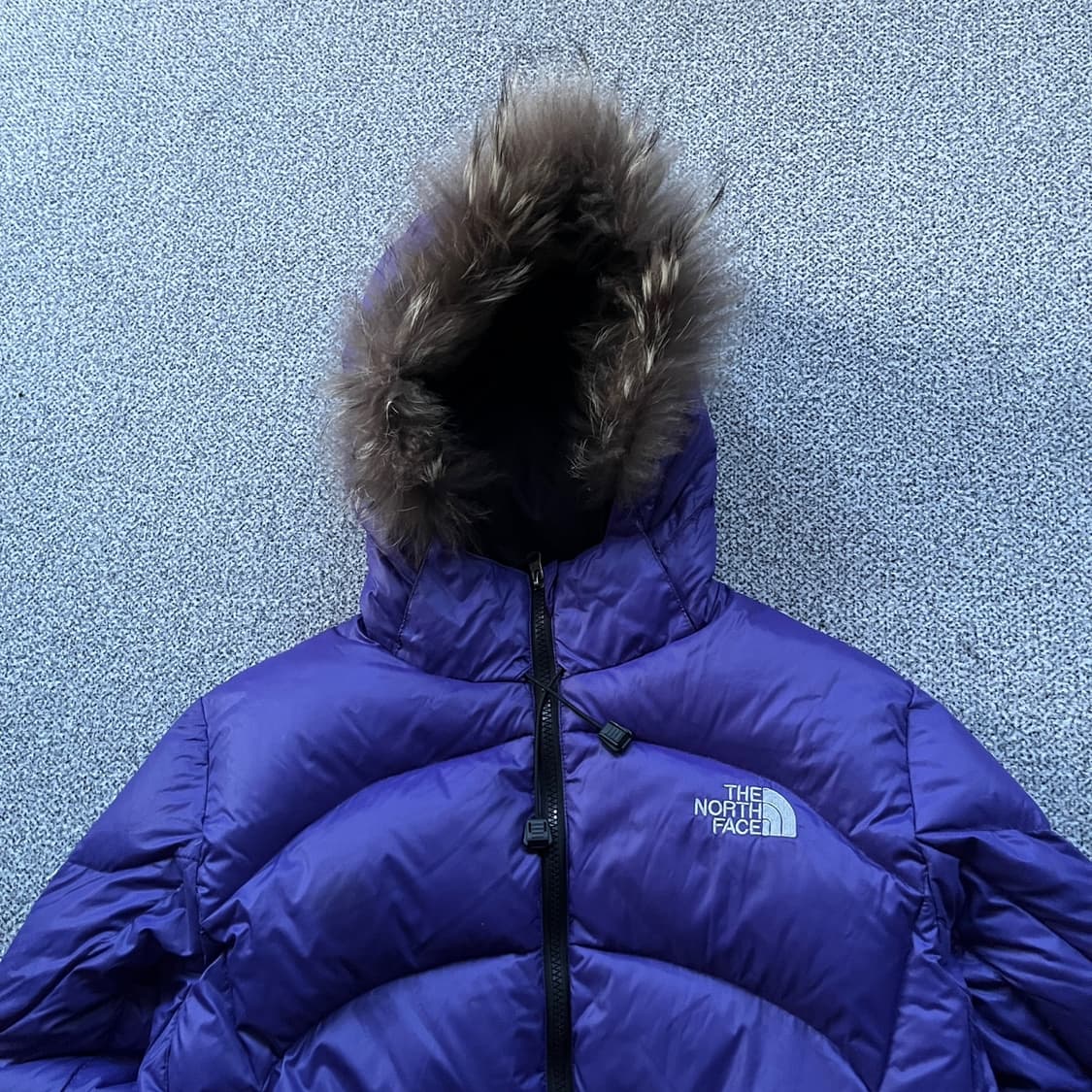 노스페이스 600 퍼플 푸퍼 패딩 자켓 상품이미지2