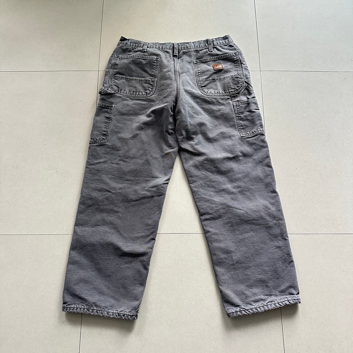 칼하트 B111 그레이 GVL 워크팬츠 36x30  상품이미지6