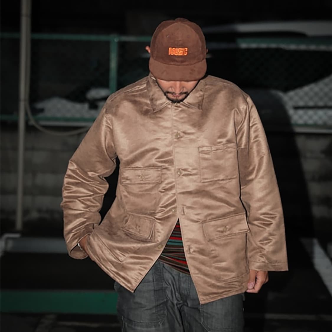 23fw fake suede ba shirt jacket 상품이미지3