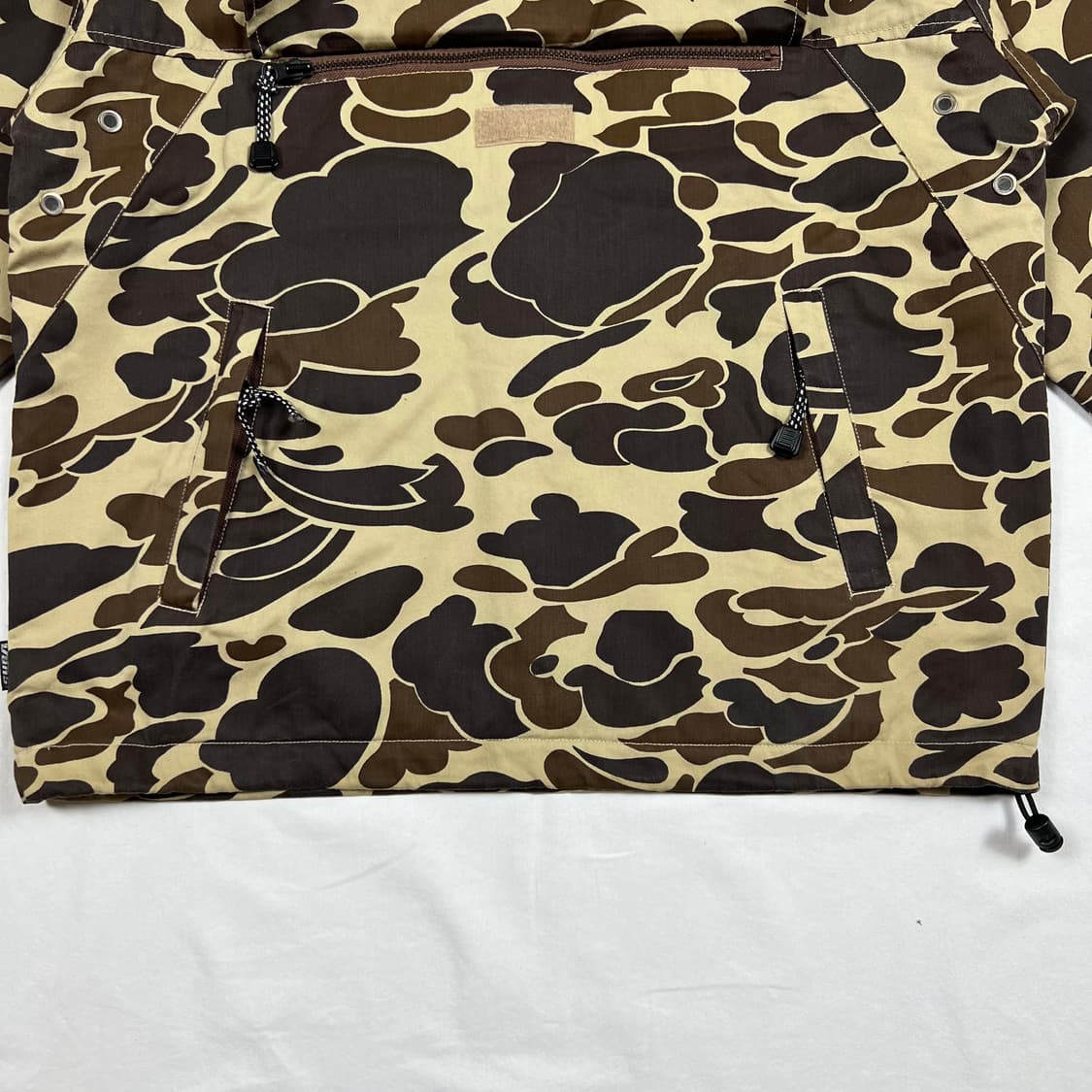 90s 반스 vans 덕 카모패턴 풀오버 아노락 자켓 상품이미지5
