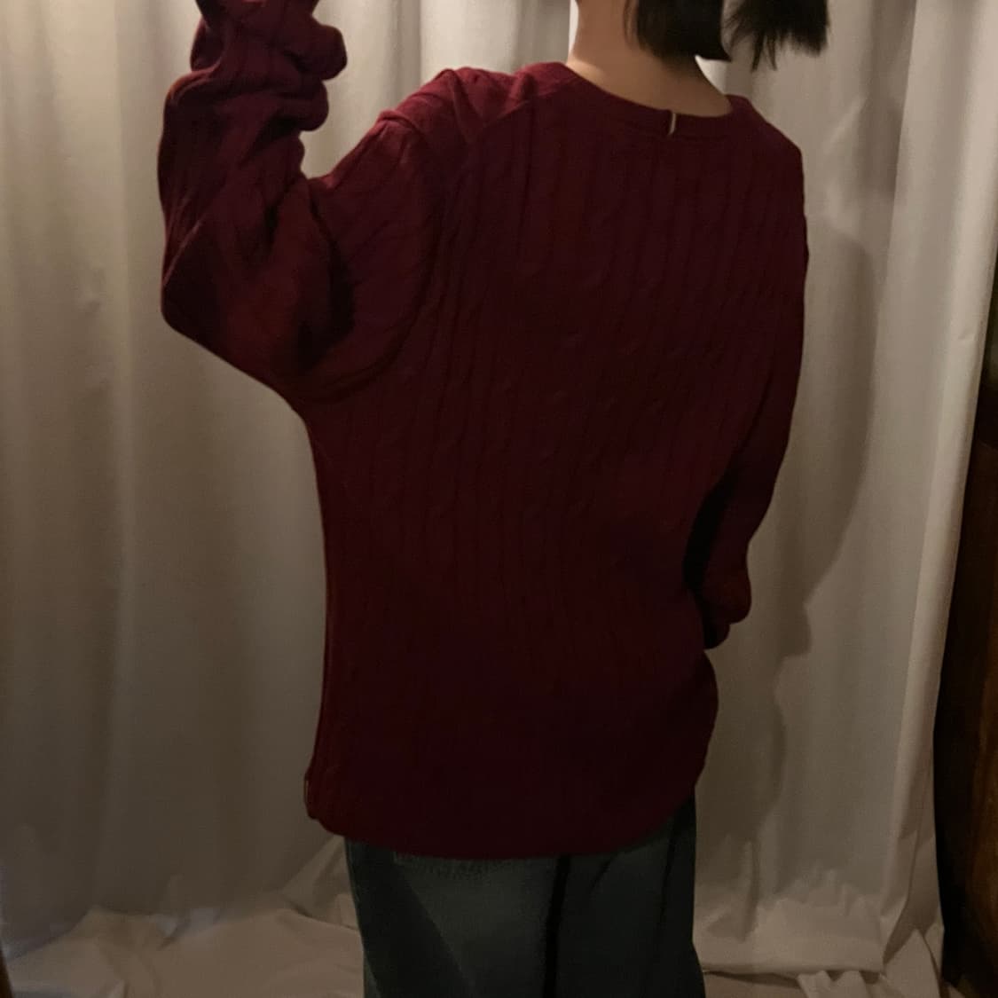 타미힐피거 케이블 니트 상품이미지3