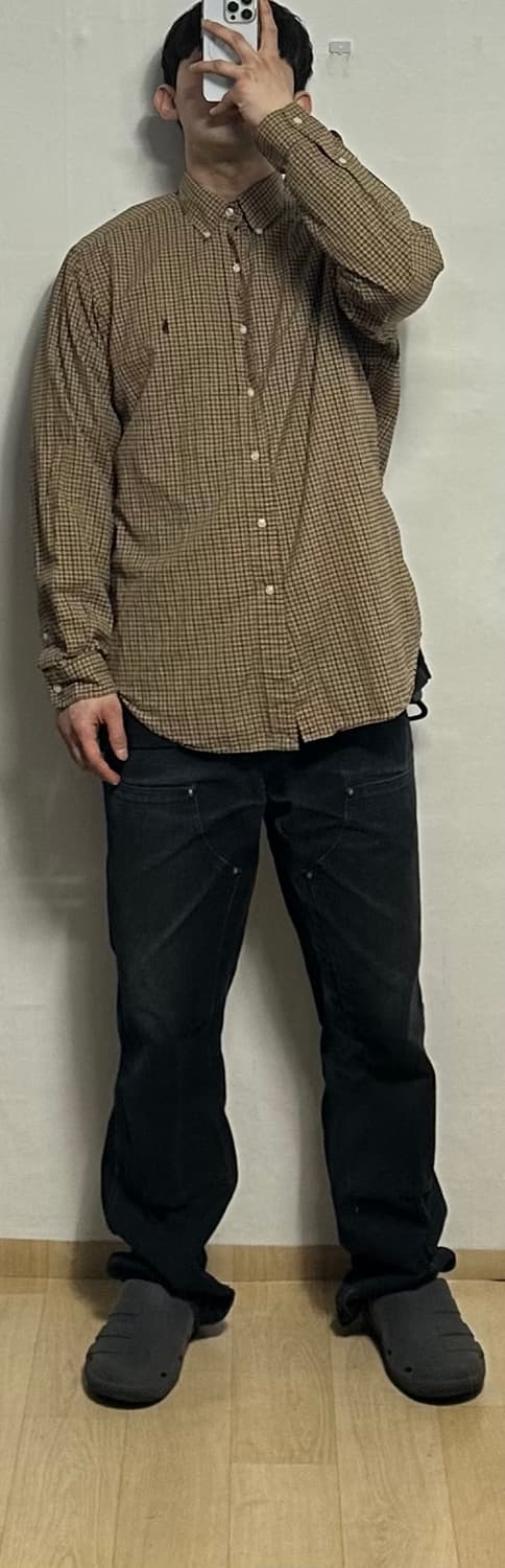 폴로 랄프로렌 체크 셔츠 상품이미지5