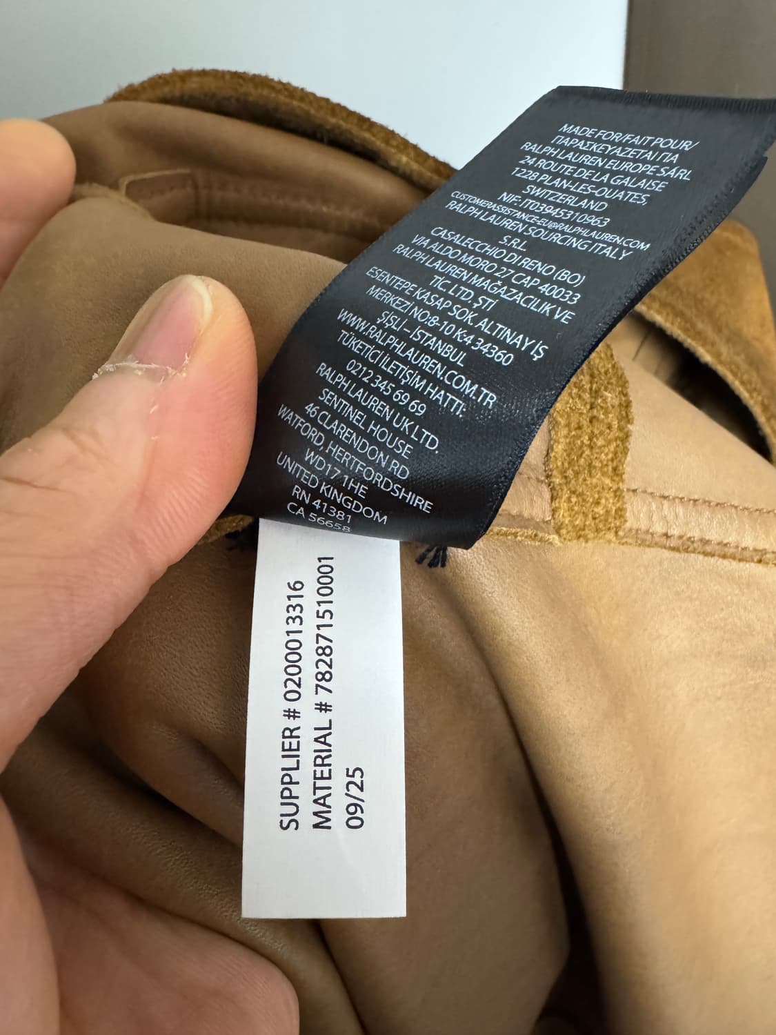 더블알엘 러프아웃 스웨이드 새상품 M 상품이미지10