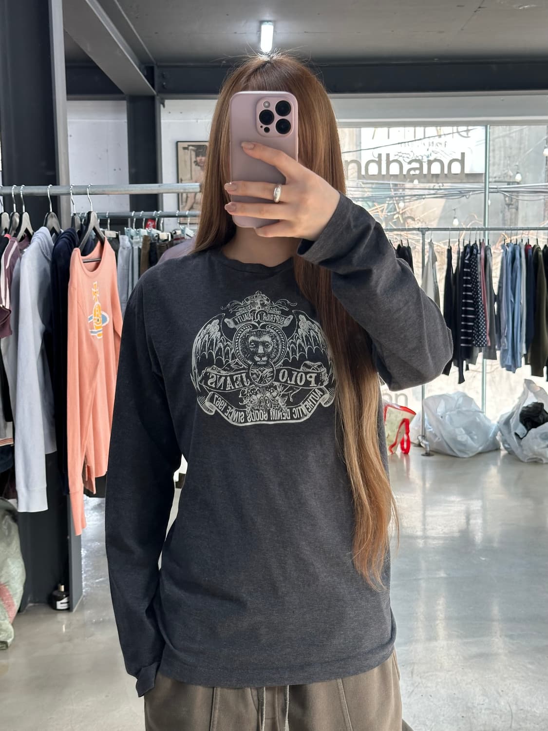 폴로랄프로렌 진스 프린팅 롱슬리브 상품이미지1