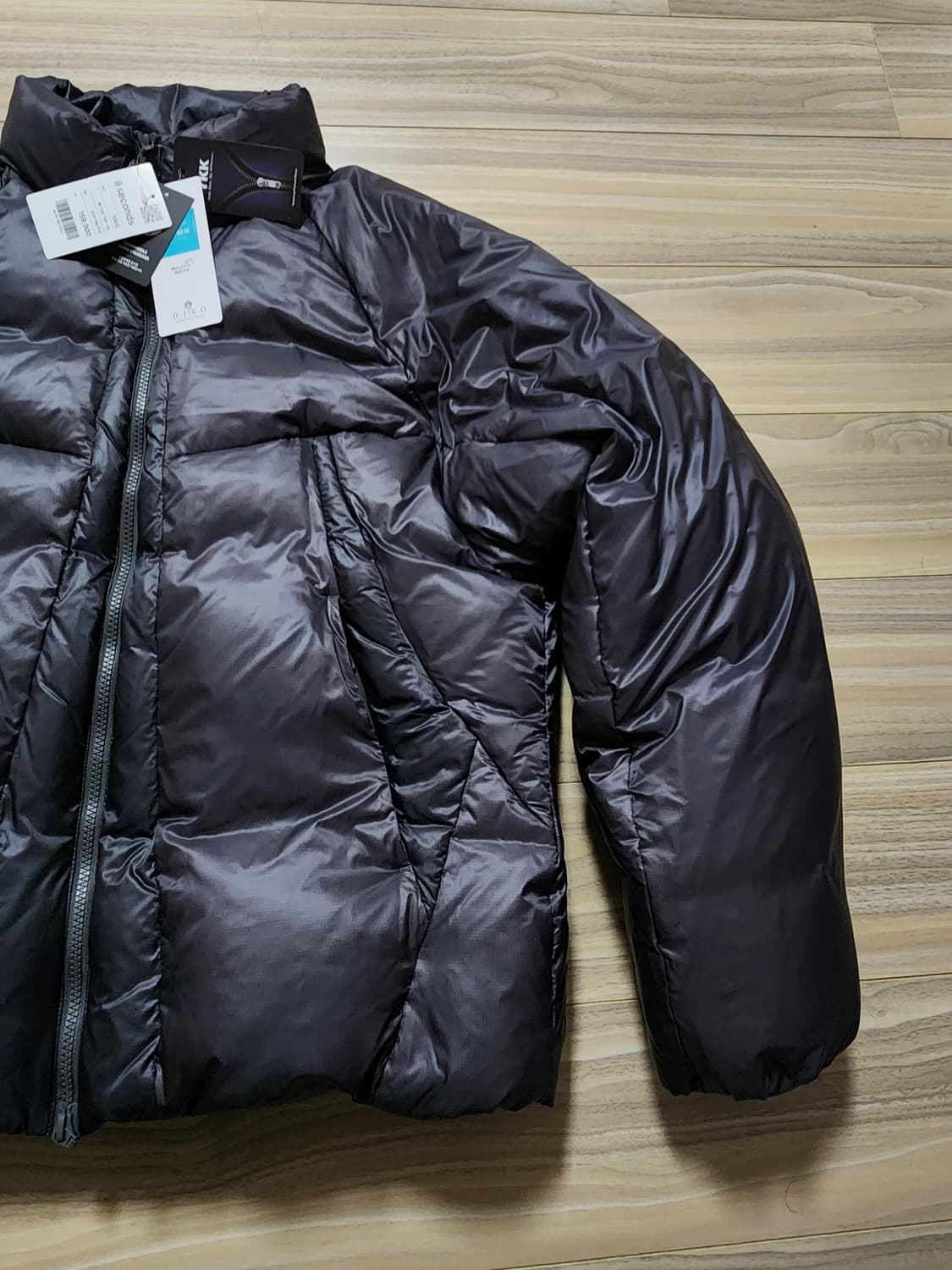 에잇세컨즈립스탑다운점퍼패딩L 상품이미지4