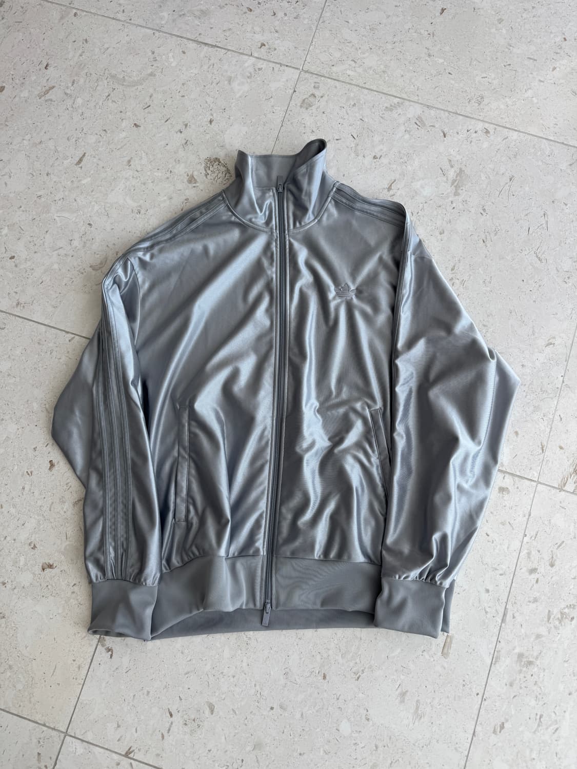 아디다스 실버 트랙 져지 집업 자켓 남성용 L  실착 2회 상품이미지2