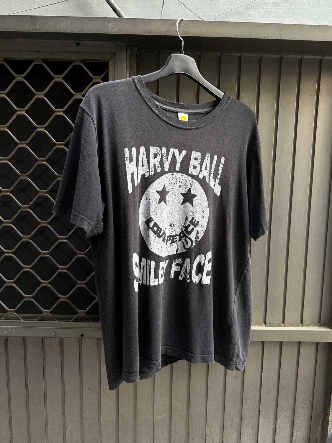 Japanese vintage smiley face printing 상품이미지1