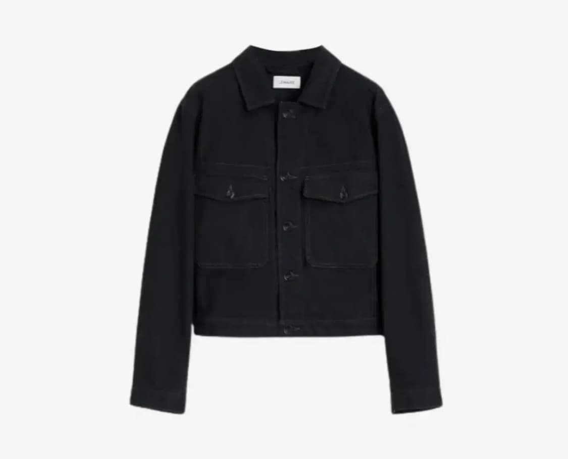 르메르 헤비 데님 트러커 자켓 블랙 (50) 상품이미지2