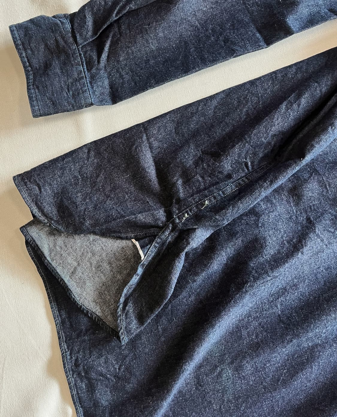 RRL indigo work denim shirkt 상품이미지8