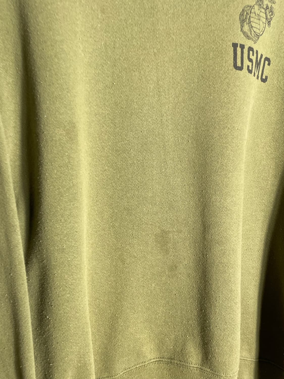 (SOFFE USMC) 소피 미해병대 맨투맨 올리브 상품이미지8