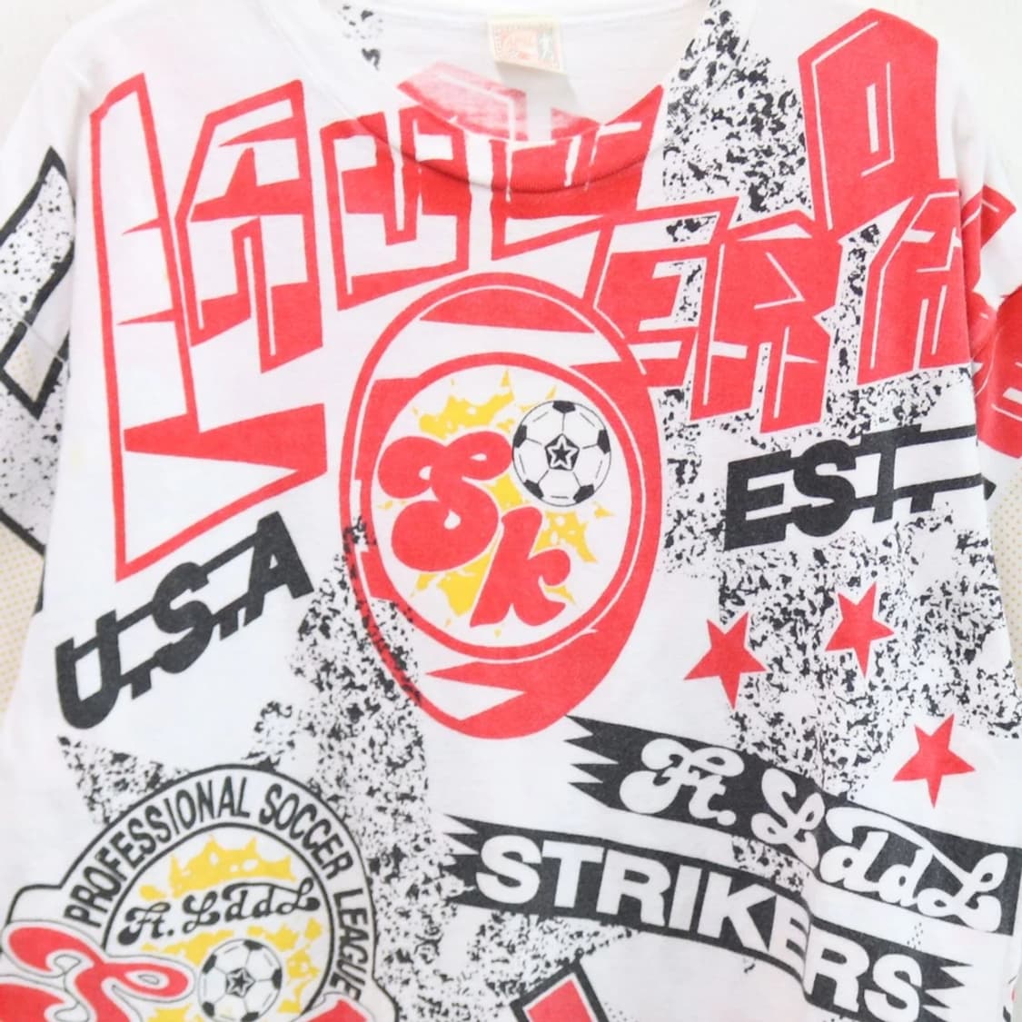 90'S APSL Y2K 프린팅 반팔티셔츠 55350 상품이미지4