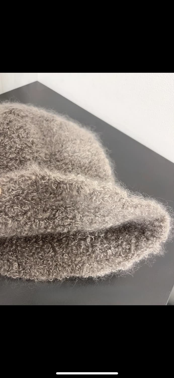 더캐시미어 띵스 카라코람 모헤어 버킷햇 상품이미지7