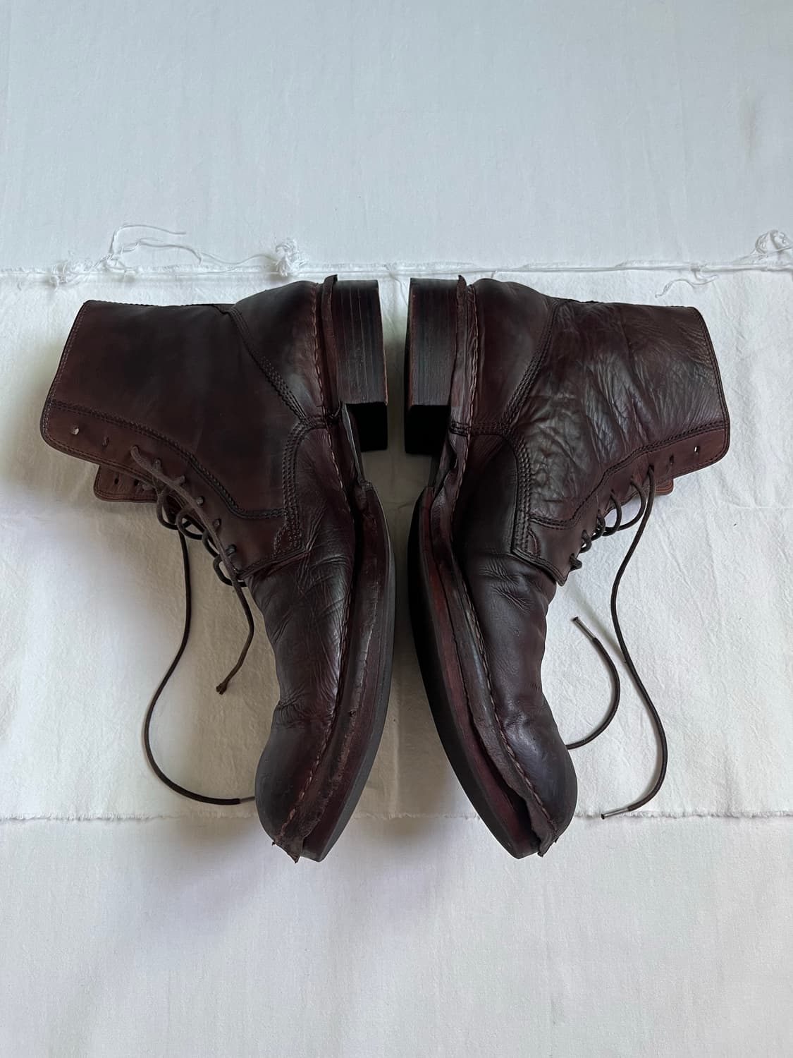 Mihara Yasuhiro Lace Up Leather Boots 상품이미지2
