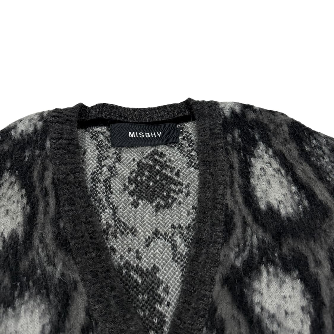 미스비헤이브 스네이크 모헤어 울 가디건 M 상품이미지2