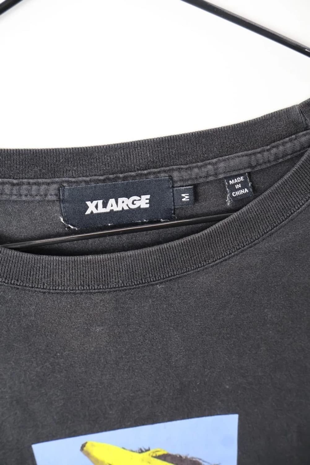 XLARGE Graphic Print Black T Shirt 상품이미지5