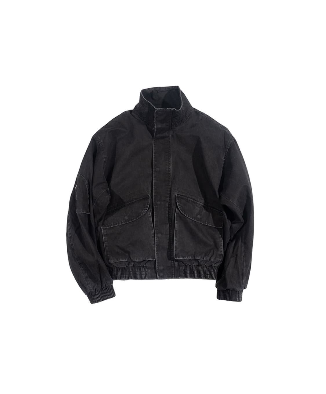 워시드 크롭 점퍼 상품이미지1