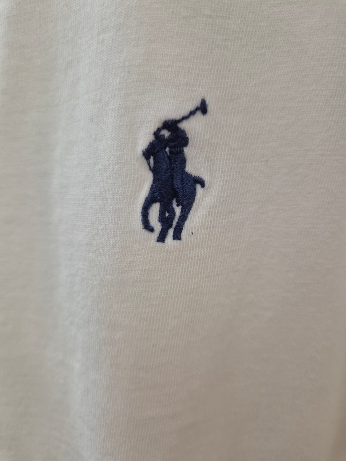 폴로 랄프로렌 화이트 반팔티 XL 상품이미지5