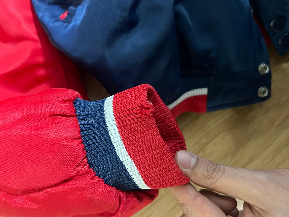 스타터 클리블랜드 인디언스 야구 봄버 상품이미지3