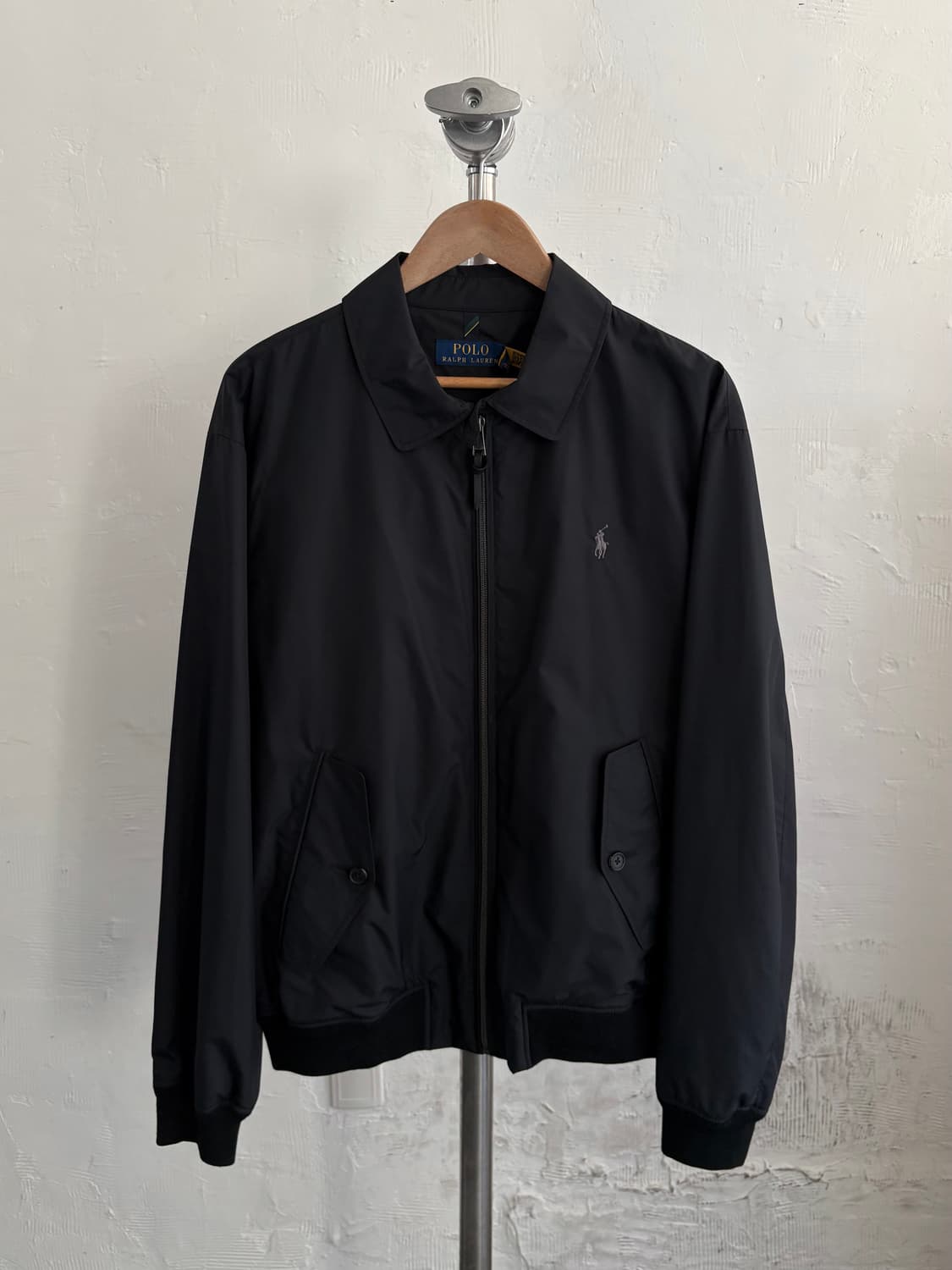 [새상품] Polo 폴로 랄프로렌 QR 블랙 스윙 자켓 상품이미지1
