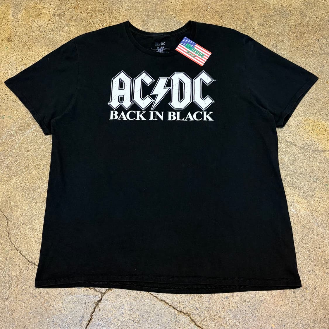 새상품급 미국빈티지 ACDC 밴드티 락티셔츠 반팔티 상품이미지1