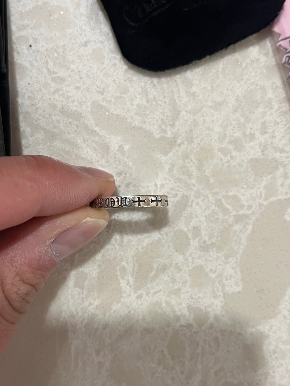 크롬하츠 퍽유링 3mm 상품이미지3