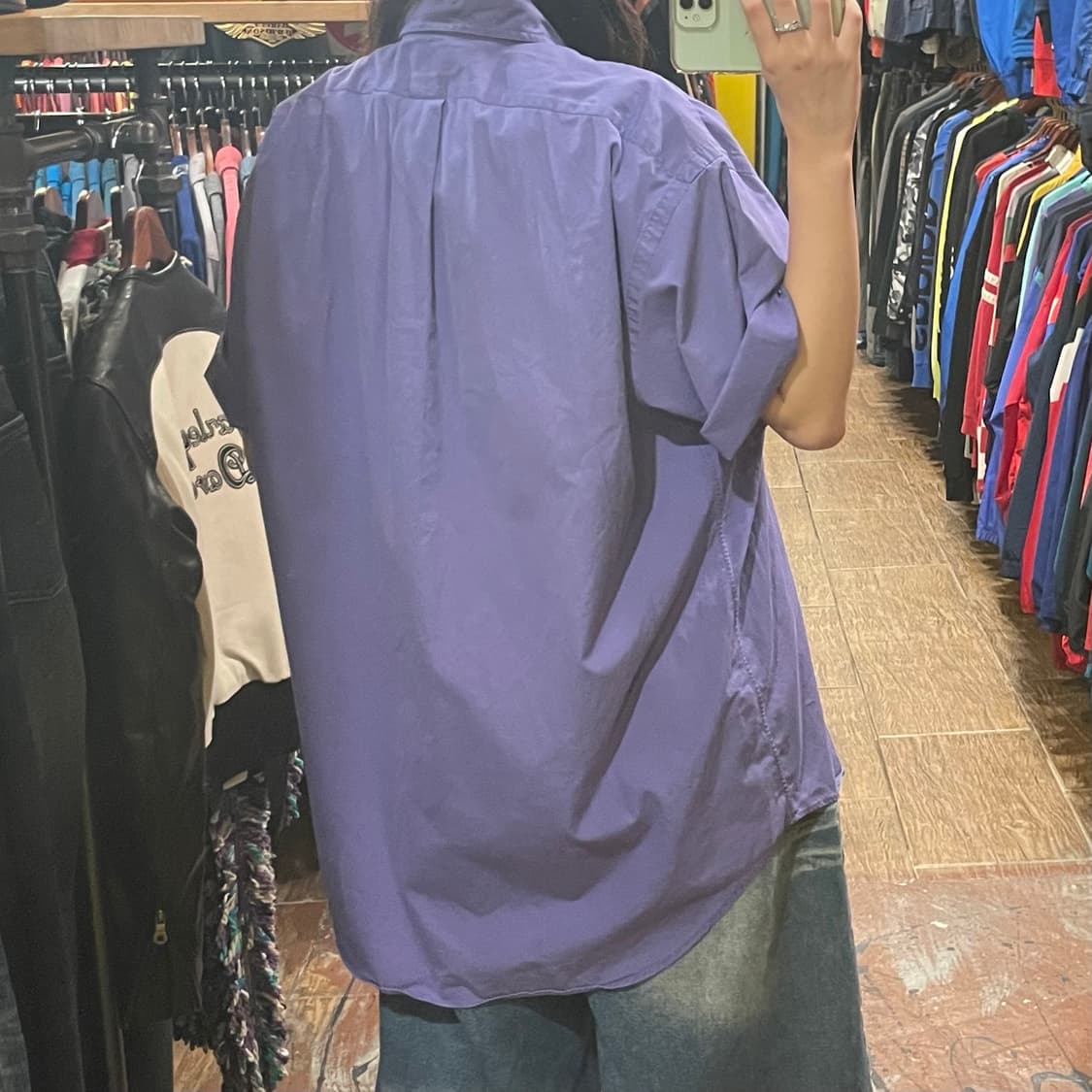 [HI] 폴로 반팔셔츠 퍼플 상품이미지5