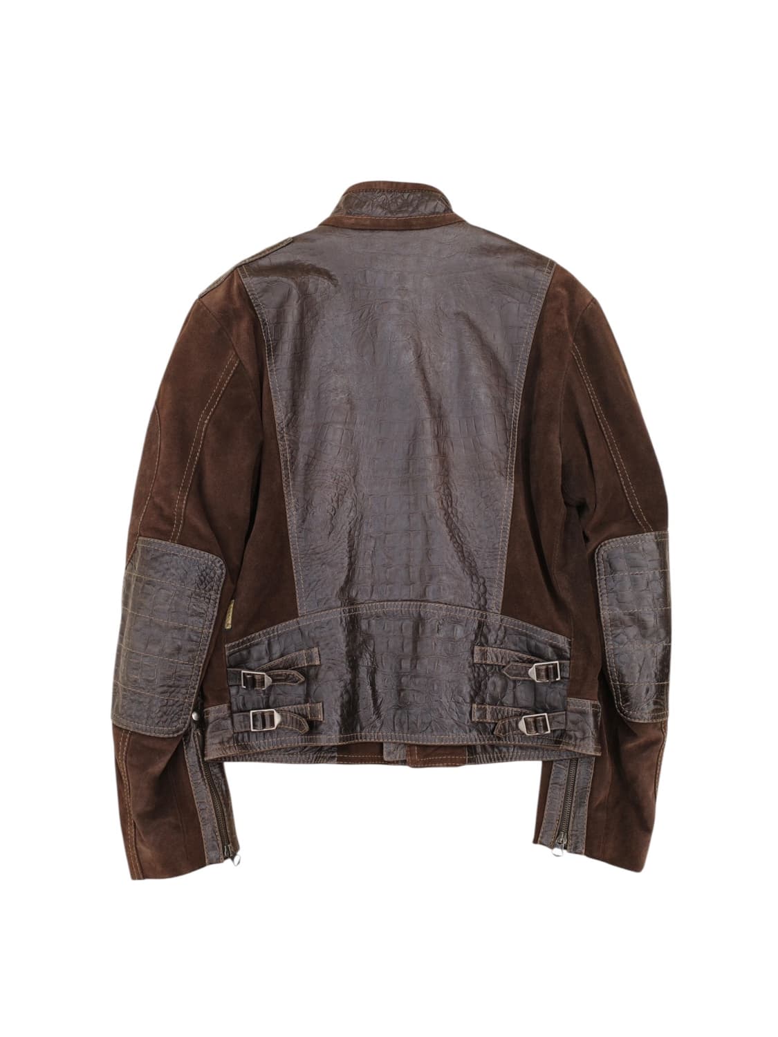 00‘s 알마니 진스 드래곤 레더 자켓 상품이미지6