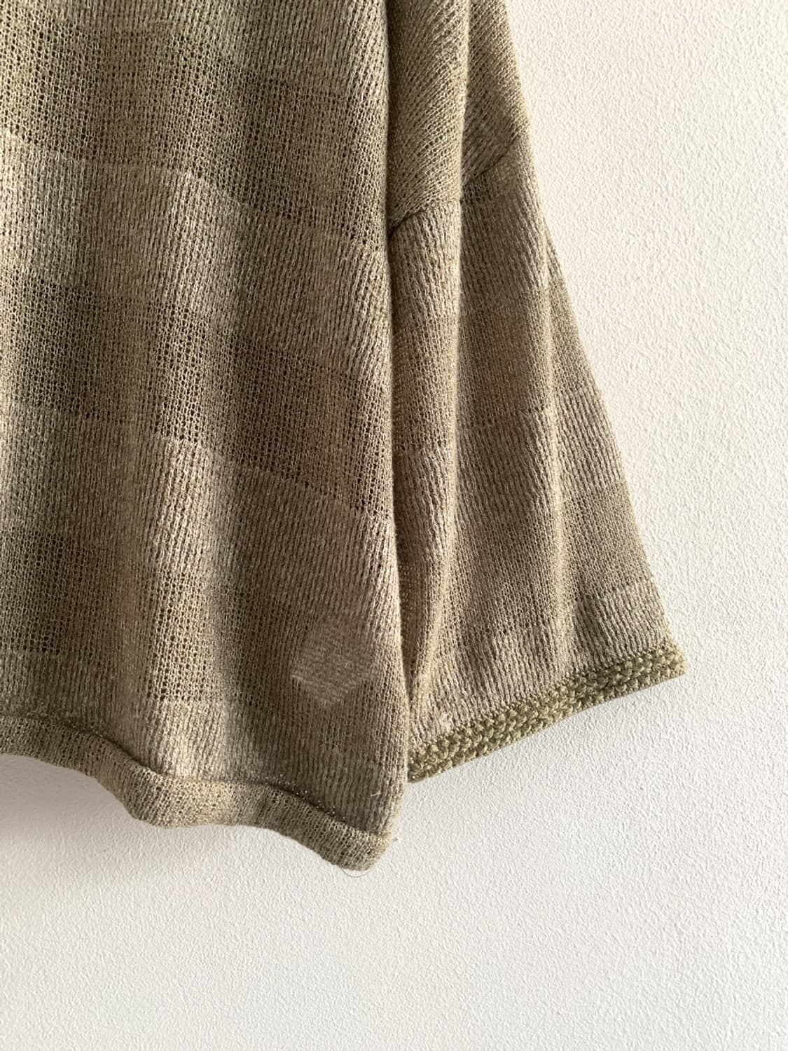 (Vintage)Bohemian Stripe Loose Knit 상품이미지4