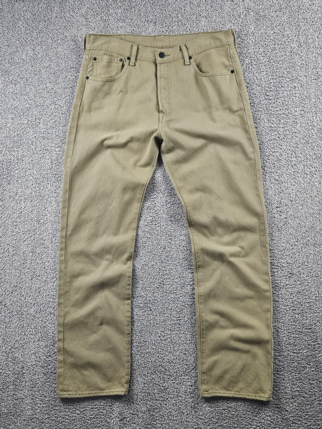 리바이스 501 베이지 진 팬츠 ( 33X30 ) / 11337 상품이미지1