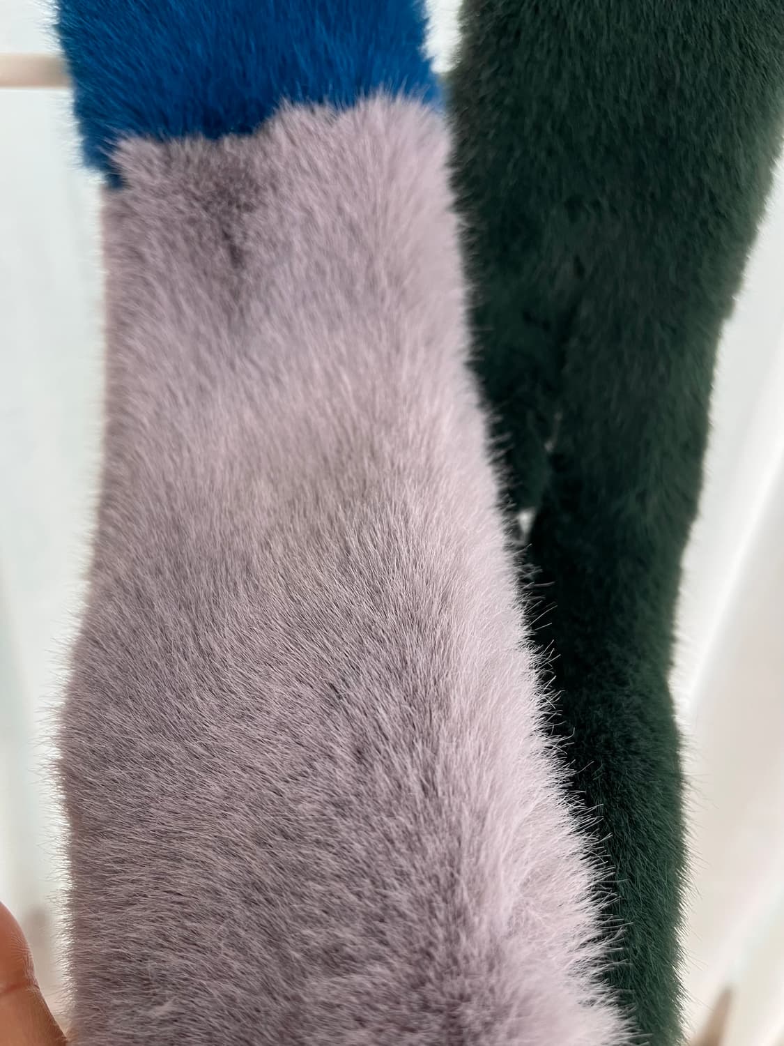 [에잇세컨즈] 페이크퍼 배색 머플러 상품이미지7