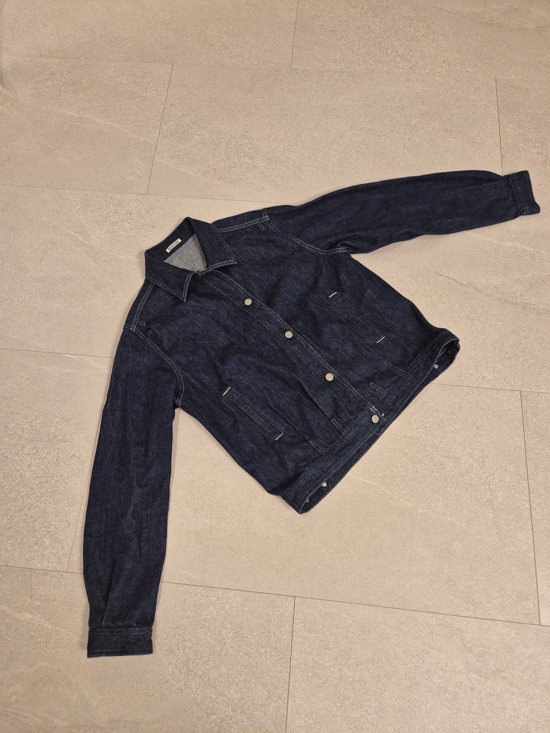 오라리 셀비지 라이트 데님 블루종 인디고 - 23SS | Auralee 상품이미지1