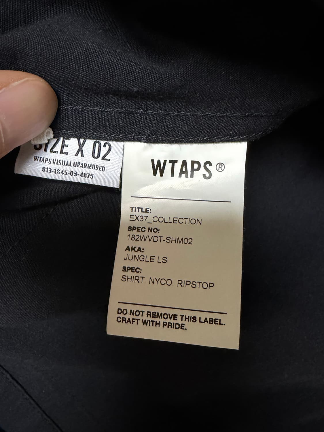 [L] WTAPS 정글 셔츠 립스탑 상품이미지5