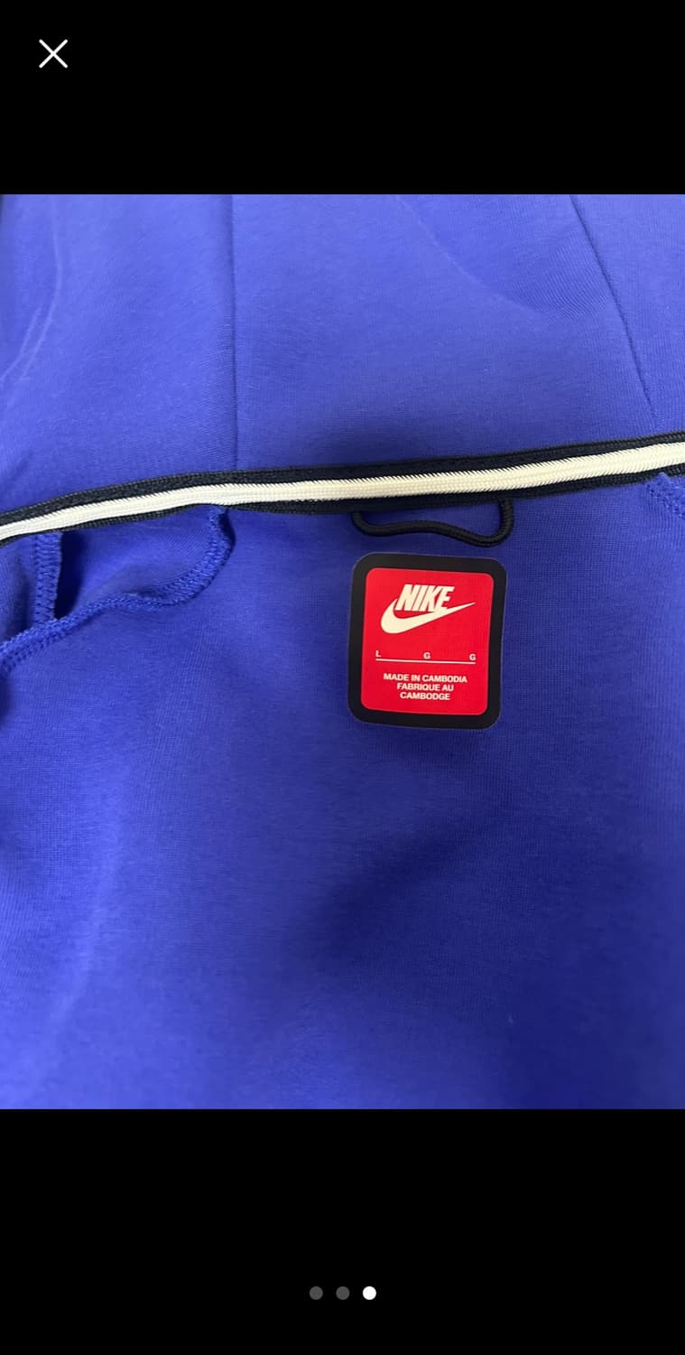 나이키 트랙탑 블루 L사이즈 상품이미지2