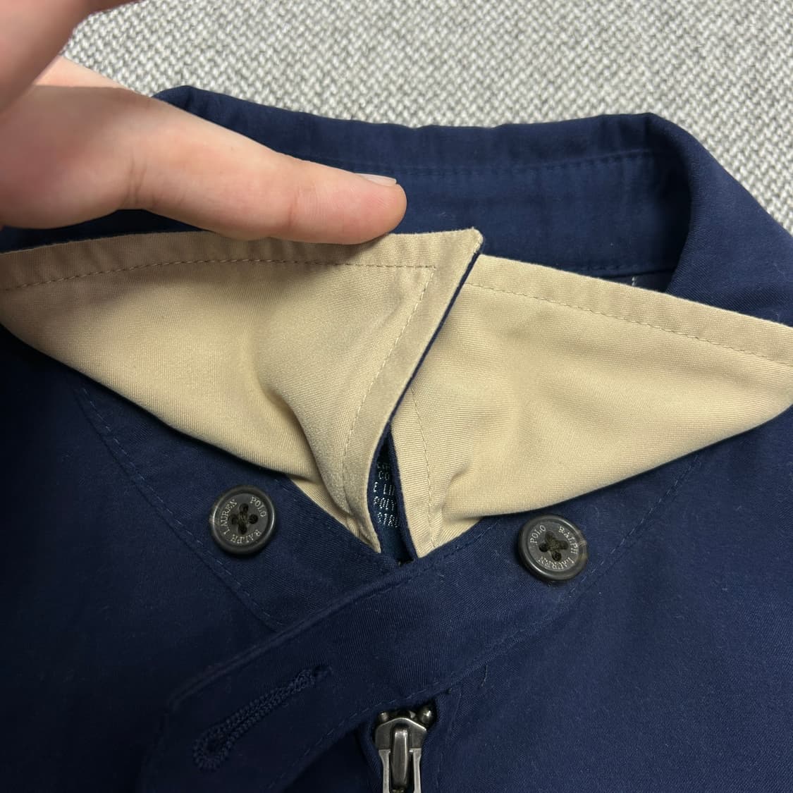 폴로 폴리쉘 스윙톱 자켓(M) 상품이미지4