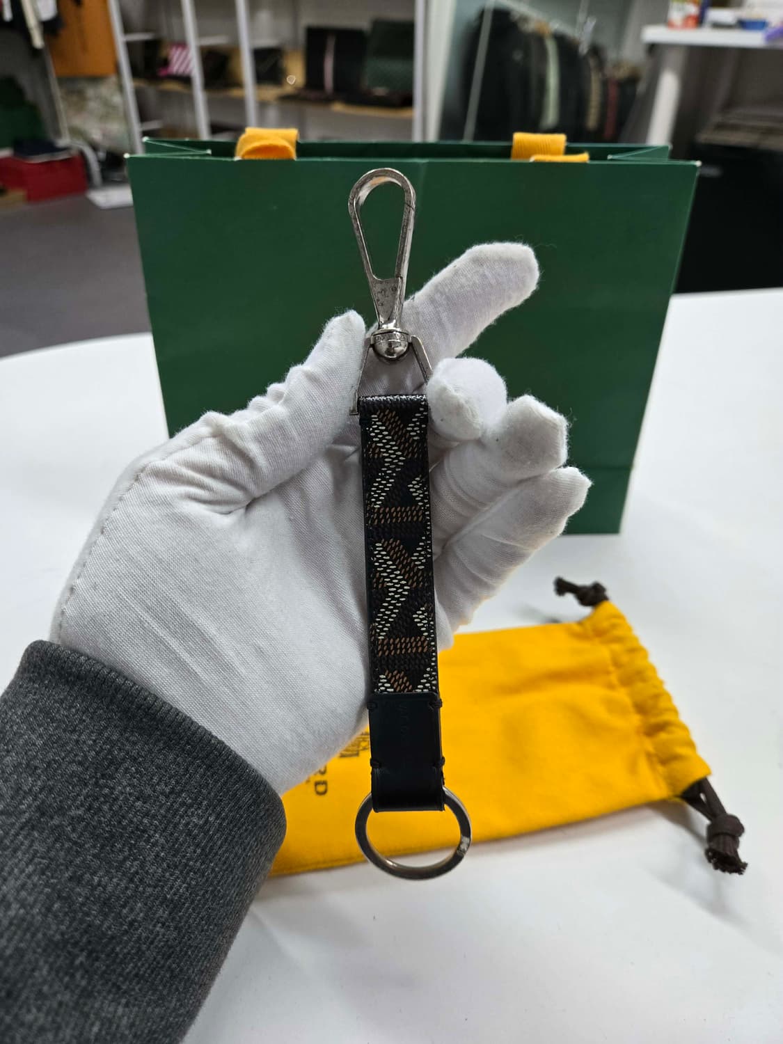 [A급컨디션]고야드 스트랩 키링 상품이미지1