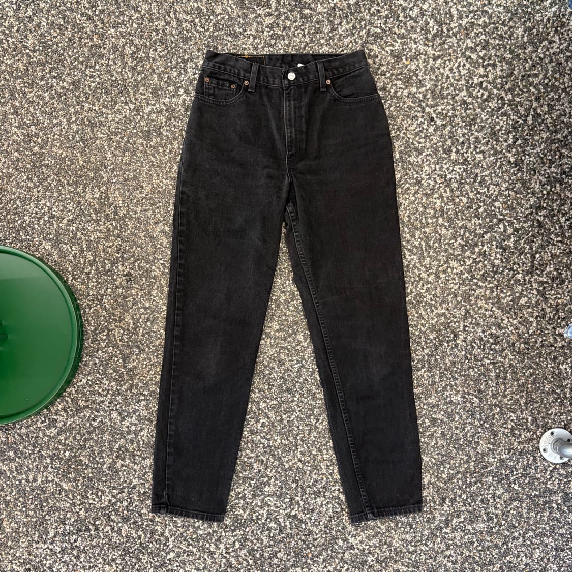 00s 리바이스 550 테이퍼드 블랙진 (30) 상품이미지5