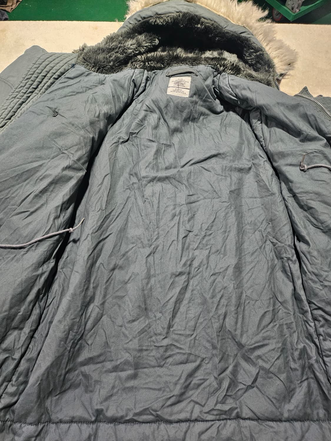 90s 미군오리지날 n3b  Centre MFG 라지 상품이미지2