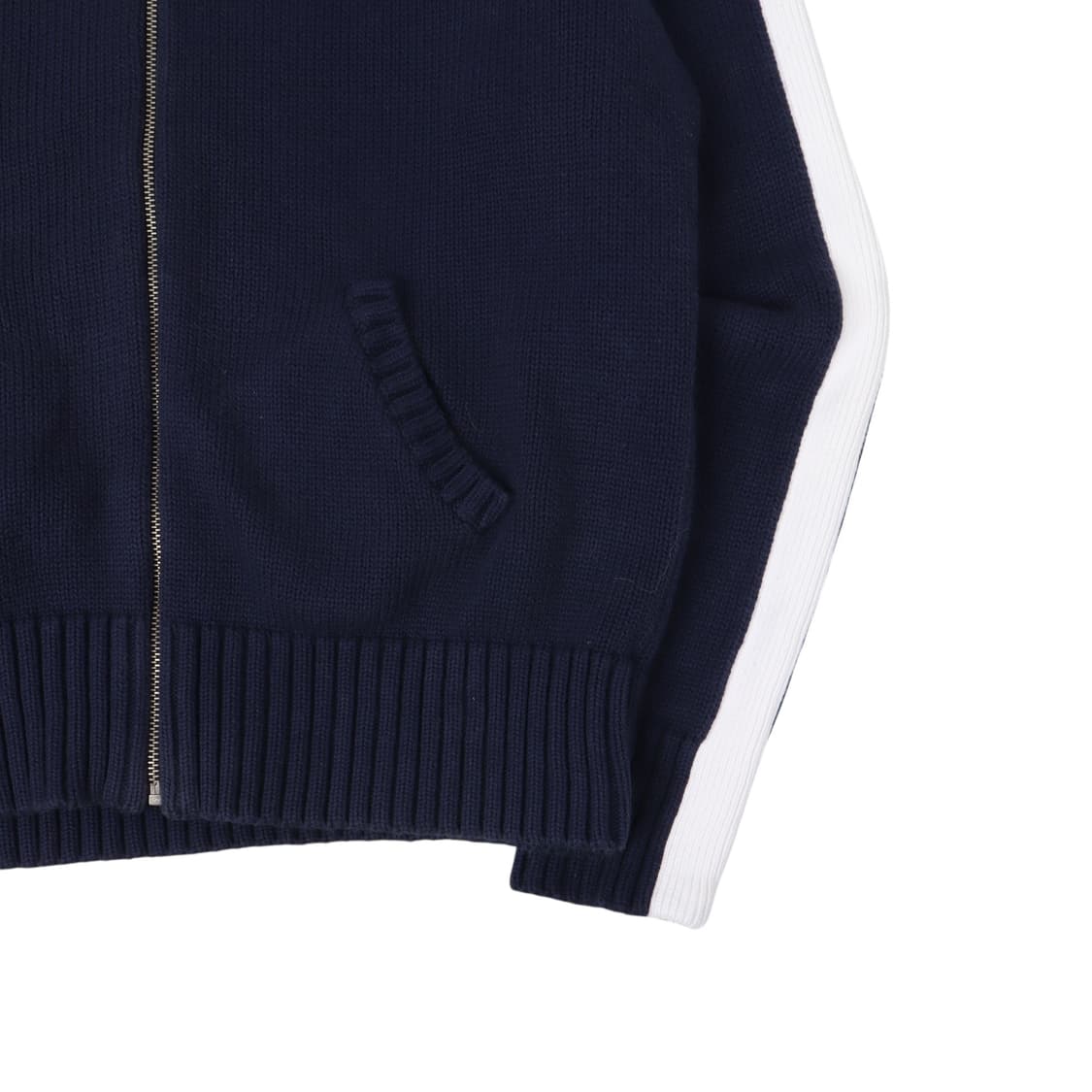 폴로 랄프로렌 네이비 화이트 니트집업 자켓 상품이미지4