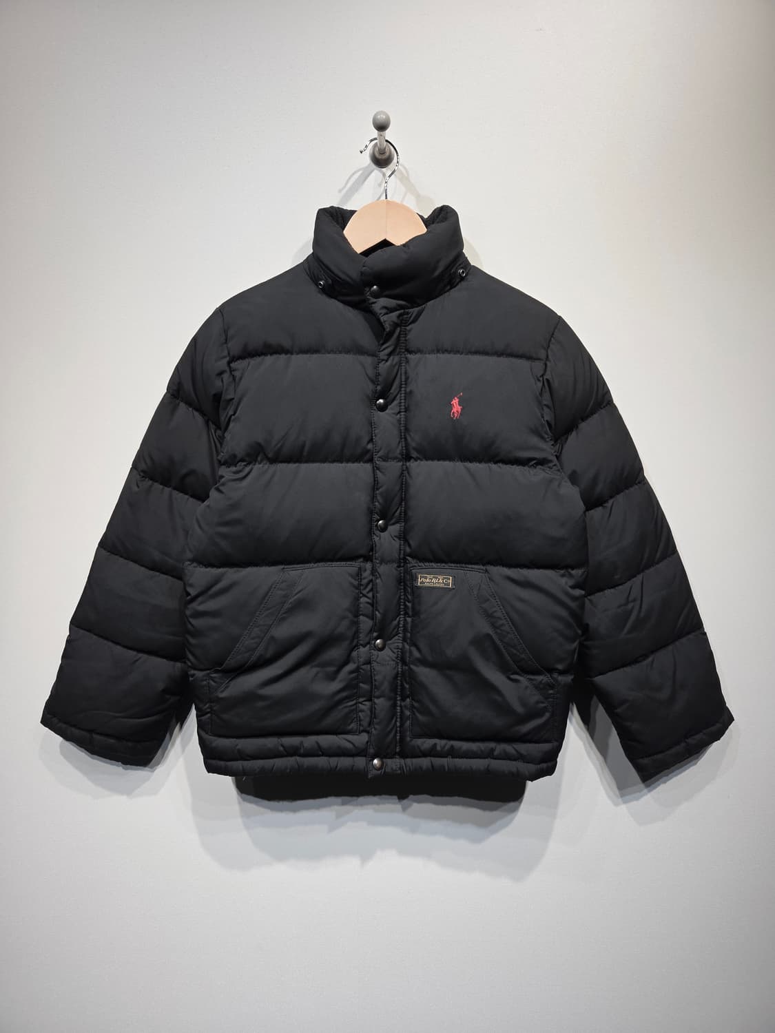 폴로 랄프로렌 블랙 다운 푸퍼 패딩 자켓 상품이미지2