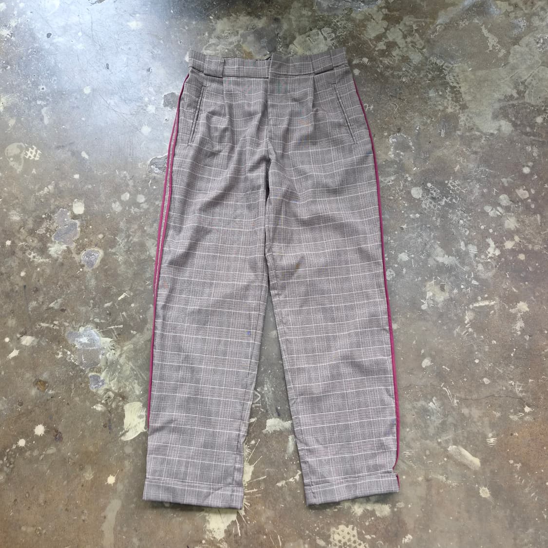 26) ZARA 자라 밴딩 체크팬츠 체크바지 슬랙스 상품이미지2