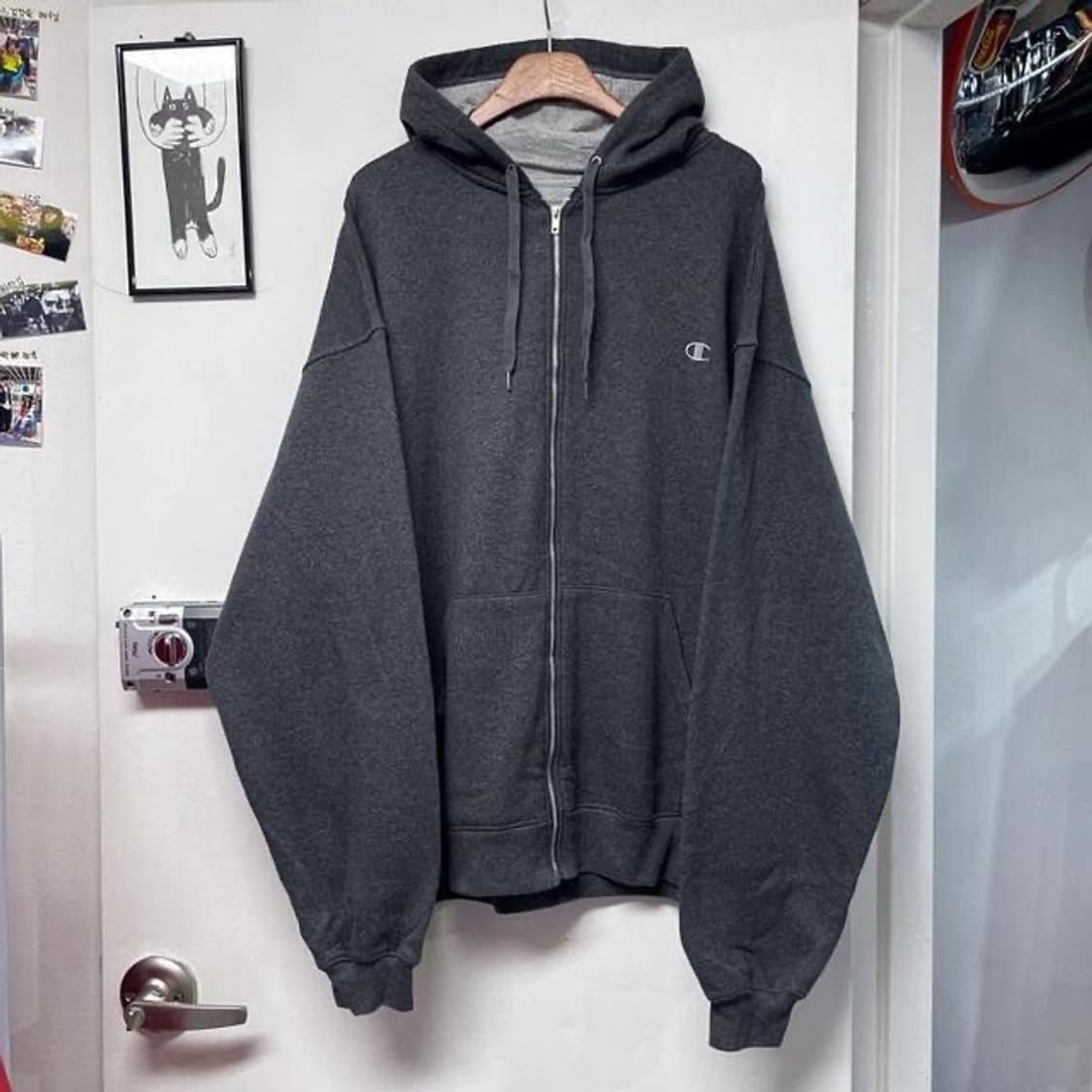 00s 챔피온 후드 집업 (3XL)   상품이미지1